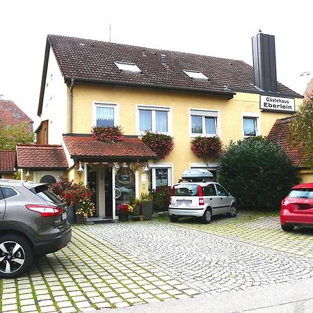 Gaestehaus Eberlein Rothenburg ob der Tauber Dış mekan fotoğraf