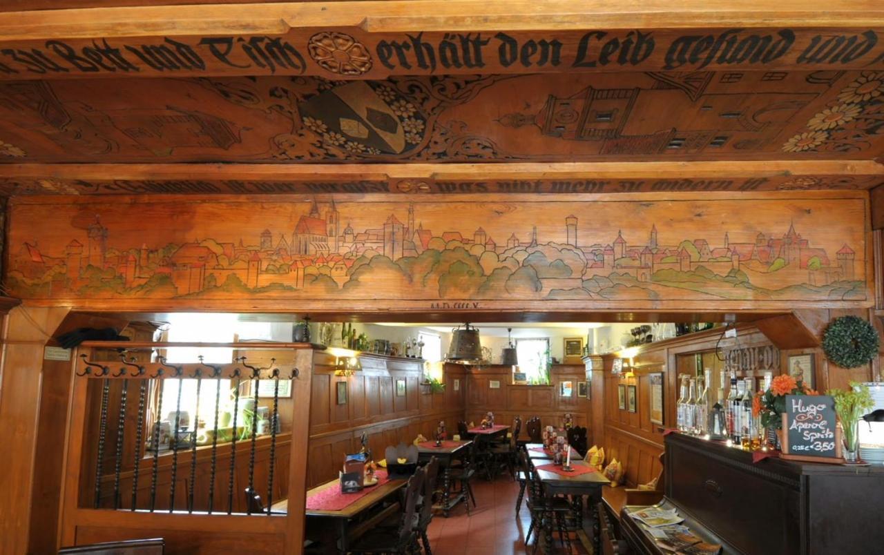 Gaestehaus Eberlein Rothenburg ob der Tauber Dış mekan fotoğraf